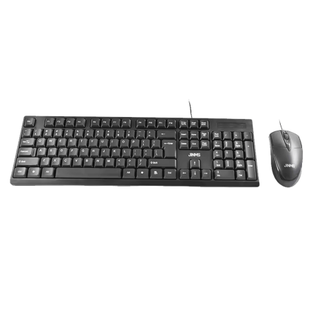 Board-x Keyboard Mouse Combo KM-001 EN/AR Wired Black
