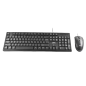 Board-x Keyboard Mouse Combo KM-001 EN/AR Wired Black Board-x Keyboard Mouse Combo KM-001 EN/AR Wired Black