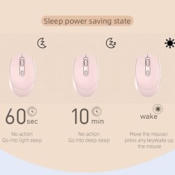 Board-x Mouse 256 2.4HGZ Wireless 1600DPI 4 Buttons
