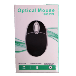 Board-x Mouse M01 Wired 1200 DPI 3 Buttons Black