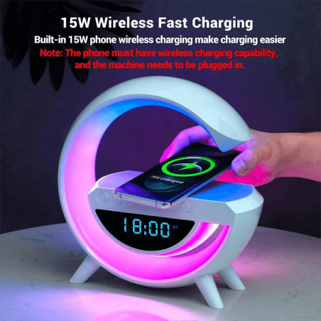 Board-X Speaker BT-3401 Led Wireless Charging, Bluetooth