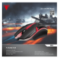 Jedel Mouse M66 Wired Gaming 1000 DPI 3 Buttons RGB Black