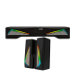 Jedel Speaker S-550 USB, 3.5 RGB BLACK