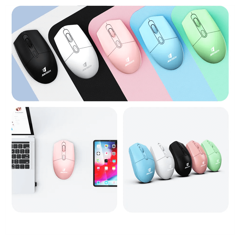 Jertech Mouse SM-02 2.4GHZ Wireless 1200 DPI 4 Silent Buttons
