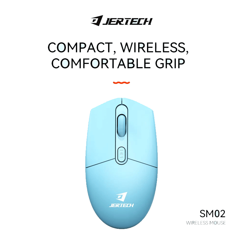 Jertech Mouse SM-02 2.4GHZ Wireless 1200 DPI 4 Silent Buttons