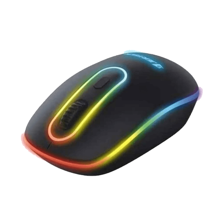 Jertech Mouse M500 Wired 4800 DPI 3 Buttons RGB Black