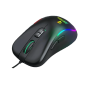 Jertech Mouse XP13 Wired 3600 DPI 7 Buttons RGB Black