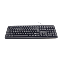 Jertech Keyboard K328 EN/AR Wired Black
