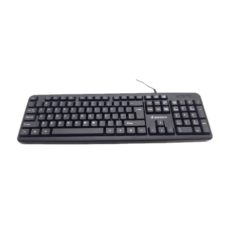 Jertech Keyboard K328 EN/AR Wired Black
