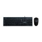 Jertech Keyboard Mouse Combo KM160 EN/AR Wired Black Jertech Keyboard Mouse Combo KM160 EN/AR Wired Black