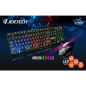 Jertech Keyboard Mouse Combo KM180 EN/AR Wired Black