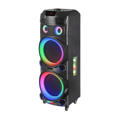 Board-x Speaker Karaoke HTM-7011 2x10 Inch, 2 Microphones