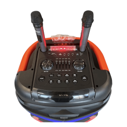 Board-x Speaker Karaoke WGY-1801 18 Inch, 2 Microphones