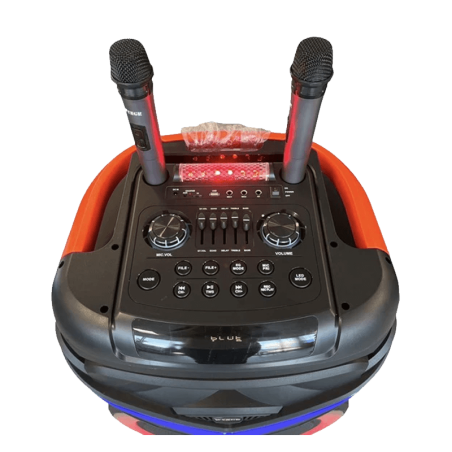 Board-x Speaker Karaoke WGY-1801 18 Inch, 2 Microphones