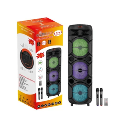 Board-x Speaker Karaoke DR-8839 3x8.5 Inch, 1 Microphone