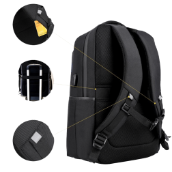 OKADE BACKPACK LAPTOP S006-120C BLACK 15.6"
