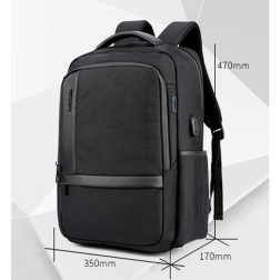 OKADE BACKPACK LAPTOP S006-120C BLACK 15.6"