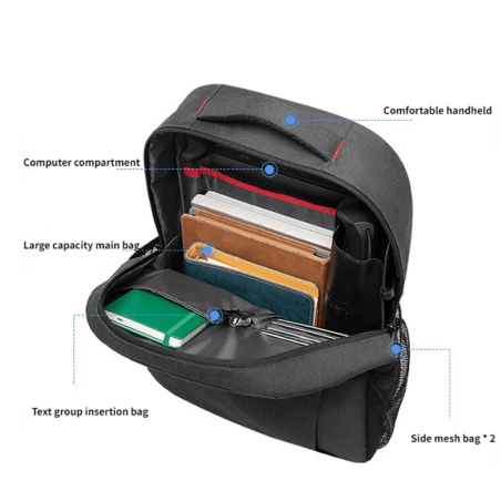 Lenovo Backpack Laptop Q3 BLACK 15.6"