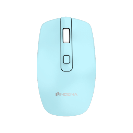 Indena Mouse G-232-D 2.4GHZ Wireless Bluetooth 5.0 1600 DPI 5 Silent Buttons Rechargeable