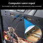 Board-x Audio Converter Line 2 Male To 1 Female Cord Two In One Board-x Audio Converter Line 2 Male To 1 Female Cord Two In One