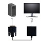 Board-x Converter From Dvi Male To Vga Female