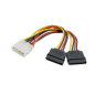 Board-x Cable From Ide MaleTo 2 Sata Male