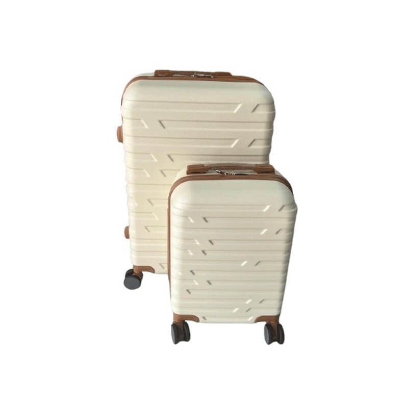 Board-X SUITCASE BAG 2 2 PIECES SET FOR TRAVEL BEIGE
