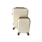 Board-X SUITCASE BAG 2 2 PIECES SET FOR TRAVEL BEIGE