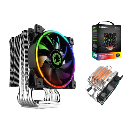 Gamemax Cooling Fan Cpu Lga 1700 Gamma 500-Rainbow