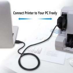 Board-x Cable Usb Male To parallel 1284 Female for printers