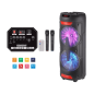 Board-x Speaker Karaoke HTM-12205 2x12.5 Inch, 2 Microphones Board-x Speaker Karaoke HTM-12205 2x12.5 Inch, 2 Microphones
