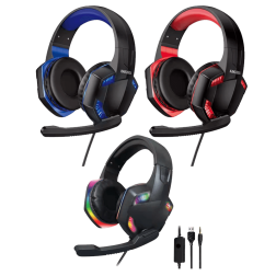 Board-x Headset Ak45 USB, 3.5 JACK WIRED RGB Gaming