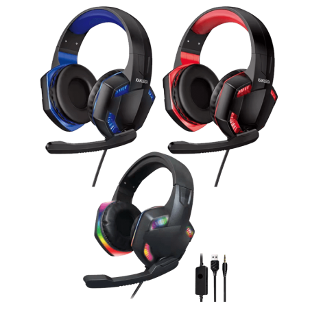 Board-x Headset Ak45 USB, 3.5 JACK WIRED RGB Gaming