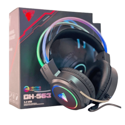 Jedel Headset GH563 2*3.5, USB WIRED RGB BLACK