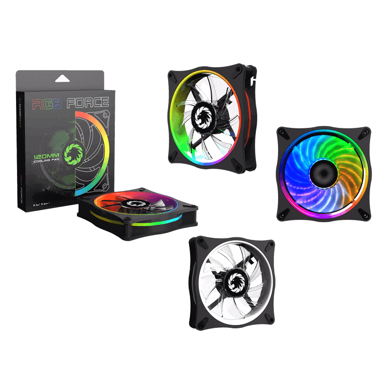Gamemax Cooling Fan Gmx-12Rainbow-D Gamemax Cooling Fan Gmx-12Rainbow-D