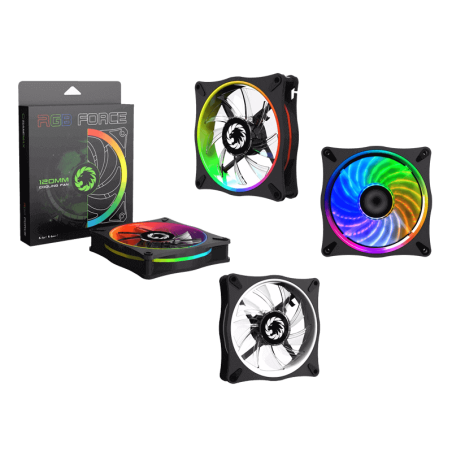 Gamemax Cooling Fan Gmx-12Rainbow-D