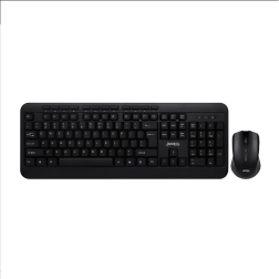 Jedel Keyboard Mouse Combo WS881 EN/AR Wireless Black