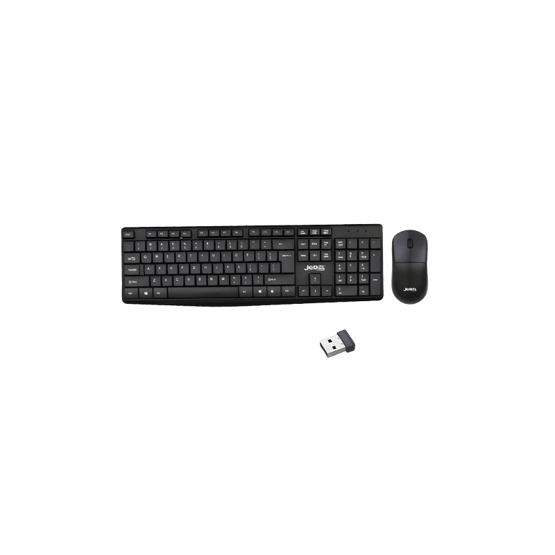 Jedel Keyboard Mouse Combo WS790 EN/AR Wireless Black Jedel Keyboard Mouse Combo WS790 EN/AR Wireless Black