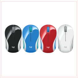 Logitech Mouse Mini M187 2.4Ghz Wireless 1000DPI 3 Buttons