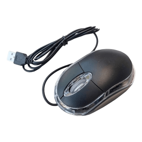 Board-x Mouse M01 Wired 1200 DPI 3 Buttons Black