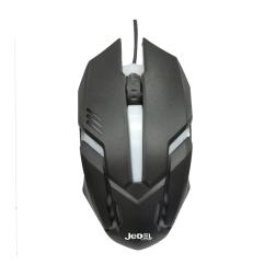 Jedel Mouse M66 Wired Gaming 1000 DPI 3 Buttons RGB Black