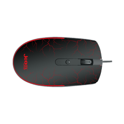 Jedel Mouse M81 Wired 1600 DPI 4 Buttons Rgb Black