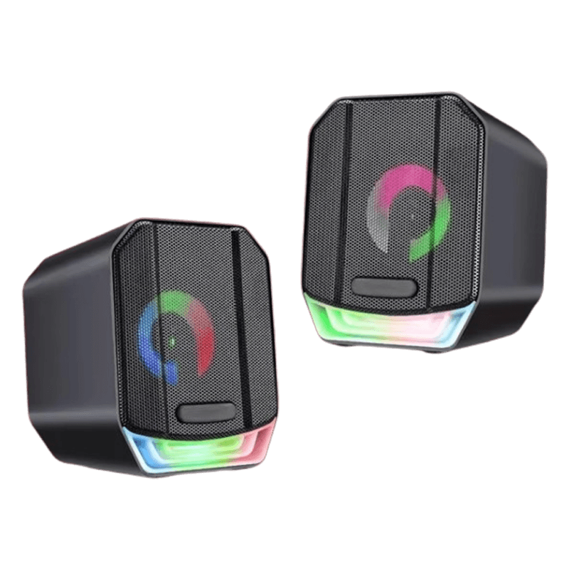 Jedel Speaker S-561 USB, 3.5 RGB BLACK