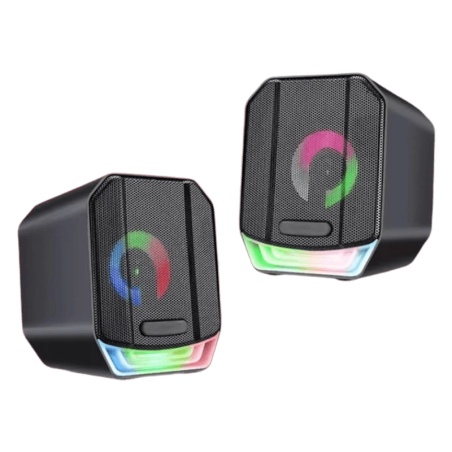 Jedel Speaker S-561 USB, 3.5 RGB BLACK