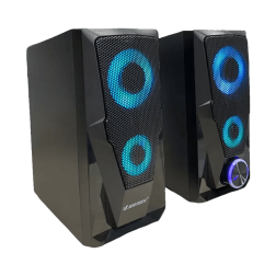 Jertech Speaker S6 USB, 3.5 RGB BLACK