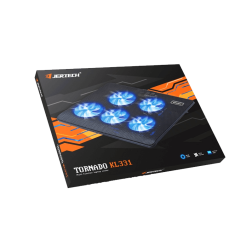 Jertech Stand Laptop KL331 Tornado 5 Cooling Fan