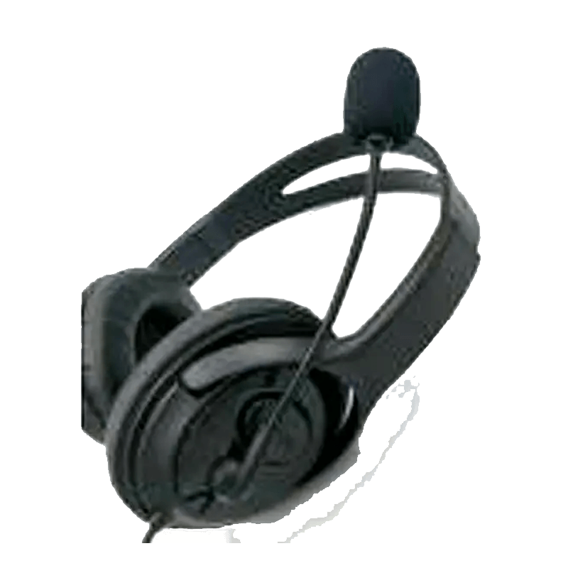 Jedel Headset GH115 3.5, WIRED BLACK