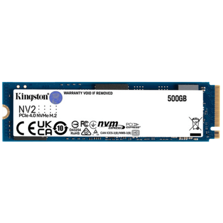 Kingston M.2 500GB Nvme Pcie Ssd Gen4X4 SNV2S/500G