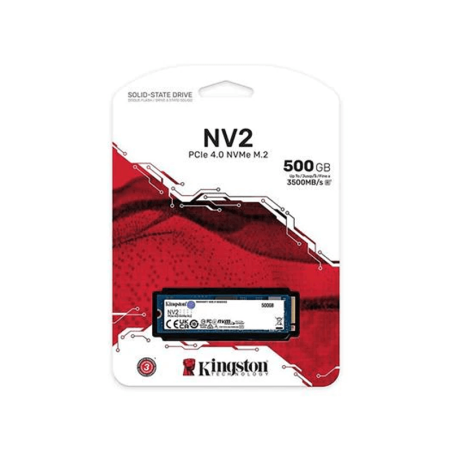 Kingston M.2 500GB Nvme Pcie Ssd Gen4X4 SNV2S/500G