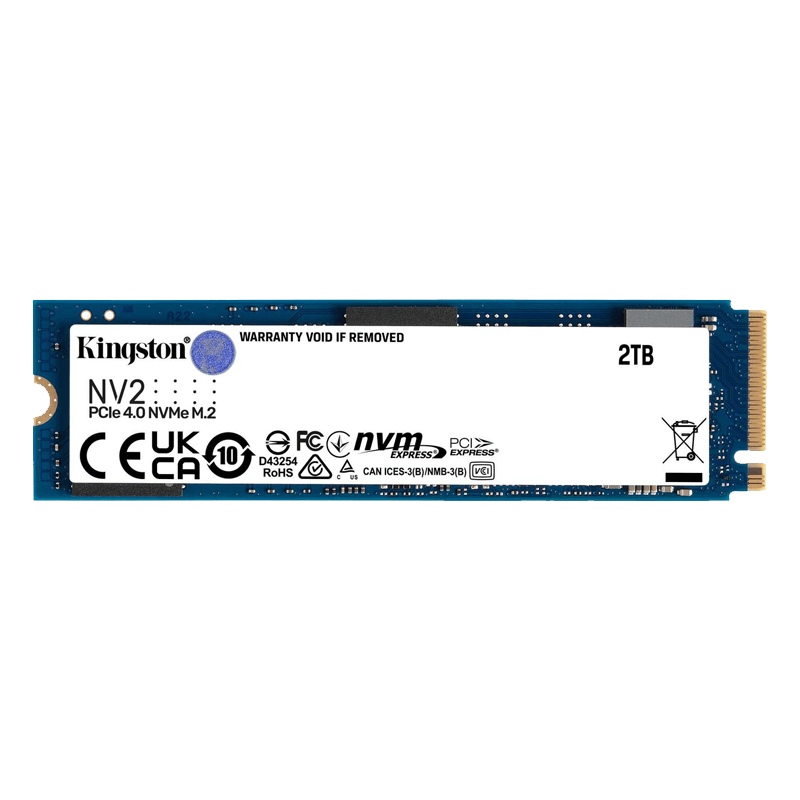 Kingston M.2 2TB Nvme Pcie Ssd Gen4X4 2280 SNV2S/2000G